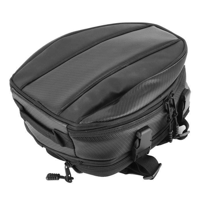 SUNGOD-Sacoches de selle de moto Sac de siège arrière de moto étanche arrière selle casque queue bagages sacs boîte