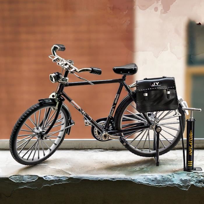 Decoration de velo classique de bureau modele de velo avec pompe Cadeau parfait pour les anniversaires de Noel Cdiscount Maison