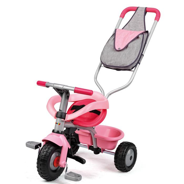SMOBY Tricycle volutif Be Fun Confort Fille Cdiscount Jeux Jouets