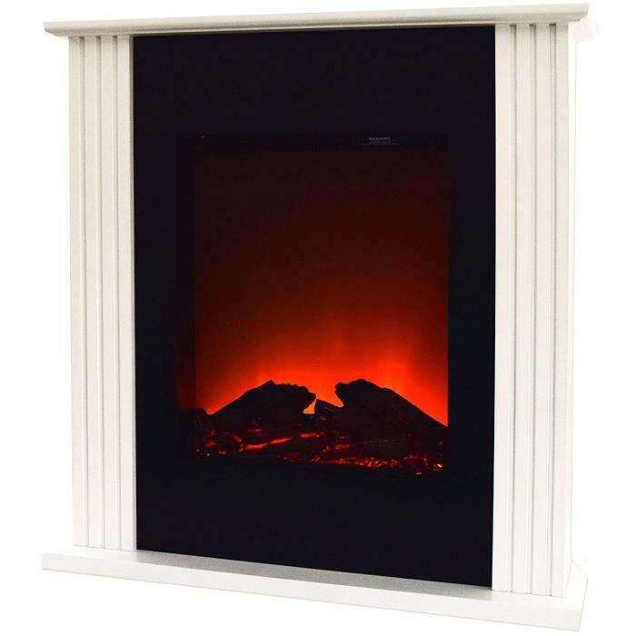 Klarstein Decorative Cheminee Electrique Effet Flamme, Chauffante De