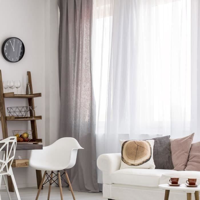 Voilage First - 140 x 250 cm - Blanc