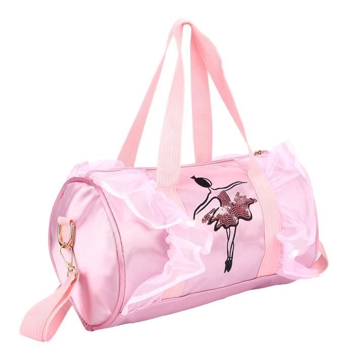 Sac Pour Tutu De Ballet - Diamètre 80 Cm - Imperméable Oxford - Poignées & Bandoulière - Rose - 10