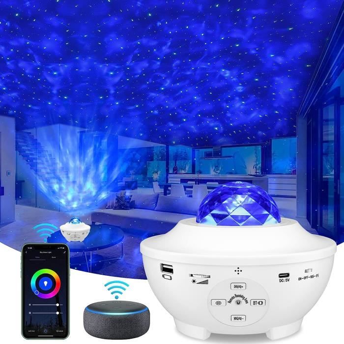 Projecteur Ciel Etoile, Projecteur Galaxie Led Planetarium Projecteur ...