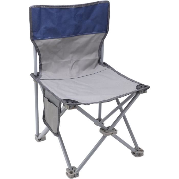 Mojawo Chaise pliante pour la pêche/le camping avec porte-gobelet et sac de transport Camouflage