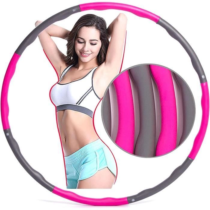 Lot De 5 Cerceaux Hula Hoop Ajustables Pour Adultes – Acier Inoxydable Multicolore