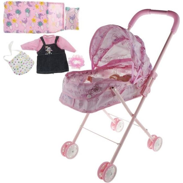 Set poussette poupon hot sale