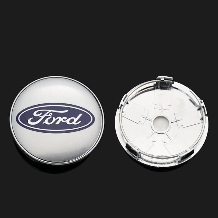 Lot De 4 Centre De Roue Cache Moyeu Remplacement Pour Ford 60mm Argent lot-de-4-centre-de-roue-cache-moyeu-remplacement-pour-ford-60mm-argent
