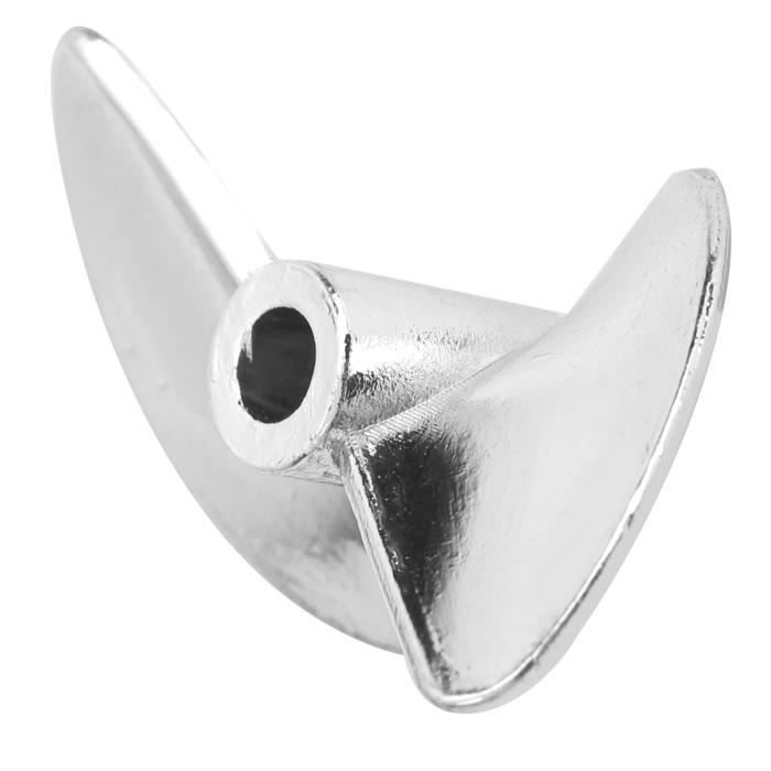ibasenice Hélice De Bateau Radiocommandé Haute Résistance Trois Pales en Polycarbonate 32 Mm Petite Taille pour Modélisme Navigation Télécommandée