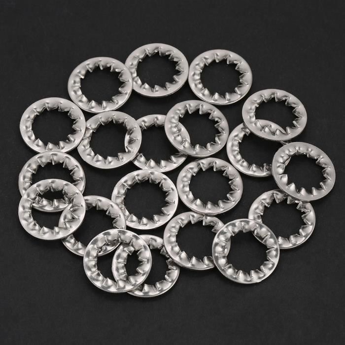 YIZITU Lot De 2 Bloqueurs De Ceinture De Poids Dentelés Acier Inoxydable Avec Anneaux En D