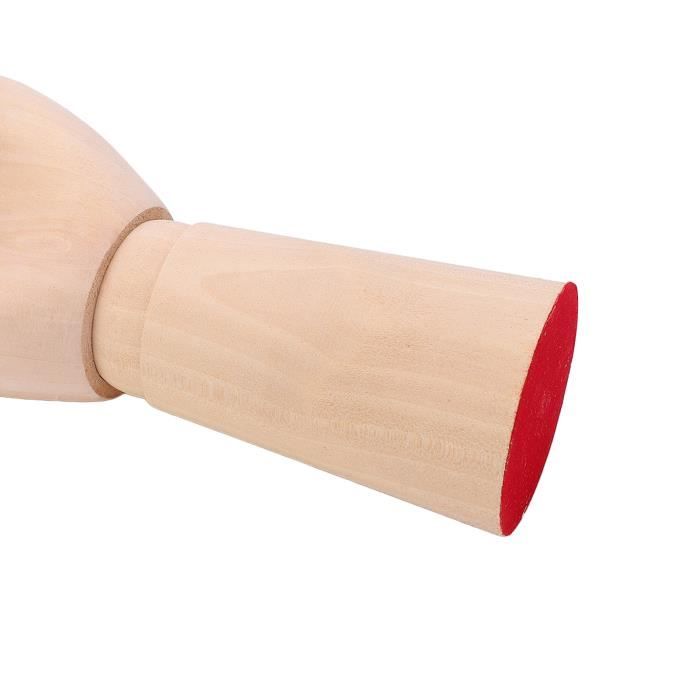 Modèle De Main En Bois, Figure De Mannequin D'art De Droite à Gauche De 7/10 Po, Modèle De Main Pour la Pratique des Fournitures De Dessin(7in Right Hand