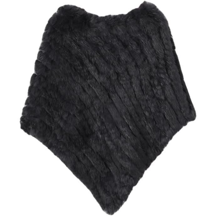 Gilet fourrure lapin tricoté sales