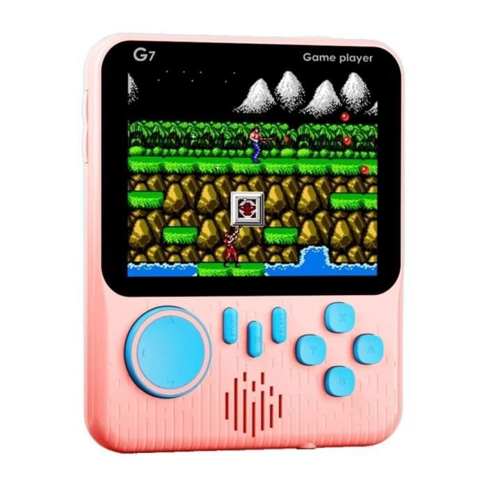 Mini console portable portable pour enfants cadeau 168 jeu classique -  multicolore