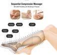 FIT KING Massage Jambes pour la Douleur et la Circulation Appareil de Pressothérapie pour le Massage des Mollets-1