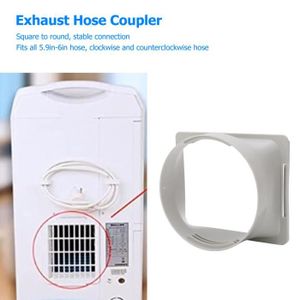 Adaptateur Tuyau D'Échappement Climatiseur Mobile - Raccord 130/150mm - ABS Résistant à La Chaleur