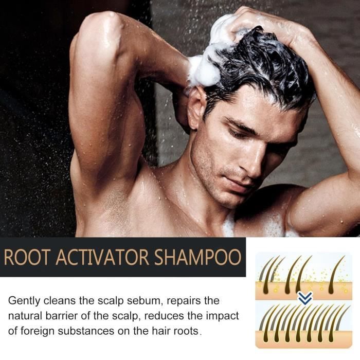 Shampoing Activateur Racines & Anti-Chute - Pour Favoriser La Repousse Des Cheveux - Neuf