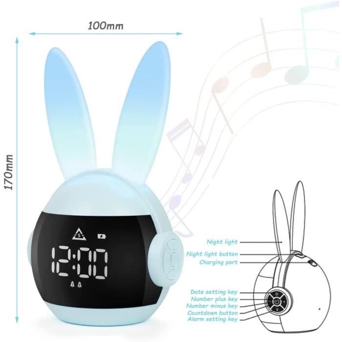 WEI Modèle de lapin de simulation de lumière sonore de lapin sautant  électronique cadeau drôle de jouet d'enfants (blanc) - Cdiscount