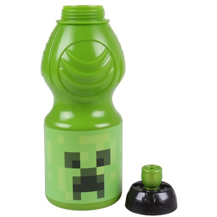 Minecraft, bouteille d'eau verte Creeper 400ml - Cdiscount Sport