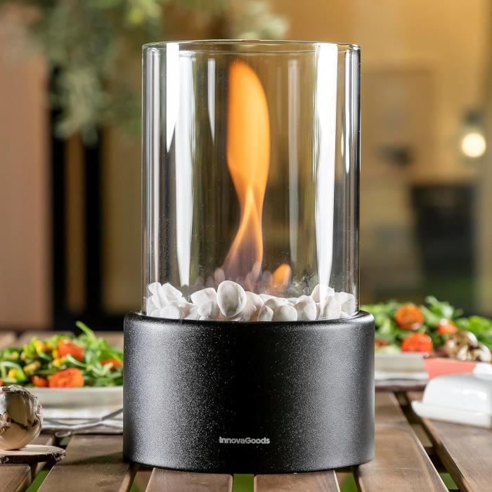 LZQ Cheminée De Table à L'éthanol Bioéthanol Cheminée De Table Pour