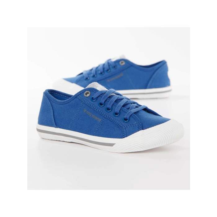 Basket Le Coq Sportif Femme Deauville gs jersey Bleu Synthetique Bleu Cdiscount Chaussures