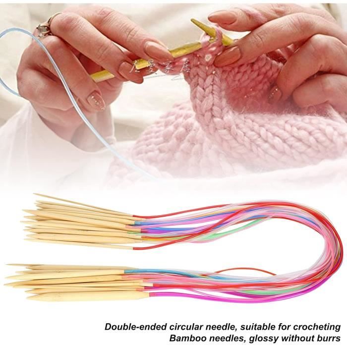 KnitPro Aiguilles à Double Pointe Zing – Lot De 5 Tailles 15 Cm – Colorées Et Légères – Idéales Chaussettes Et Petits Projets