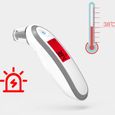 TD® Thermomètre infrarouge électronique adulte auriculaire thermomètre infrarouge mesure de température tricolore sûre et précise-2