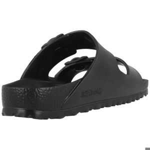 Mules Birkenstock Birkis Noires - Taille 42, Occasion Très Bon état En Cuir
