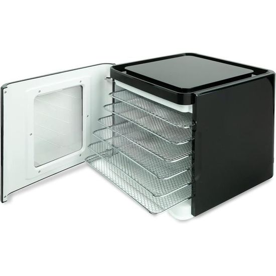 Nebula Déshydrateur Alimentaire 6 Plateaux Acier Inoxydable 400W - Contrôle Tactile LED 35-70°C