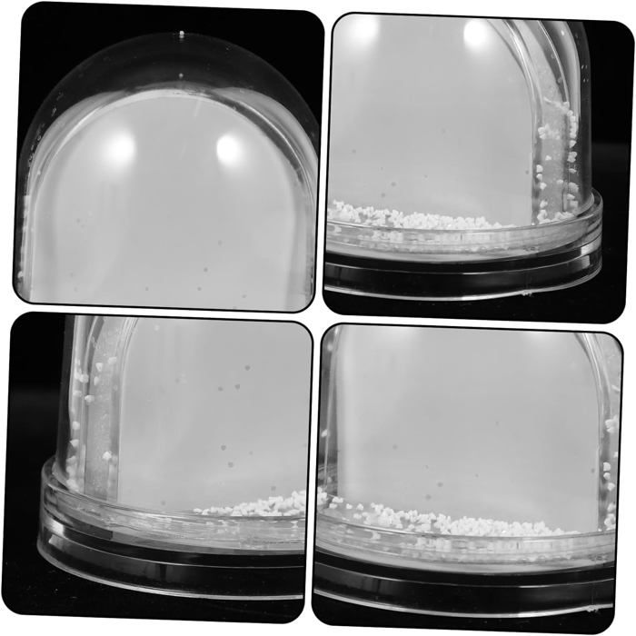 Boule à Neige Photo Vierge à Sublimation – Mini Format, Cadre DIY, à Personnaliser, Pour événements, Cadeaux - 10