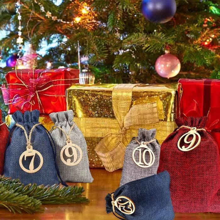 Sac tissu pour top cadeau de noel