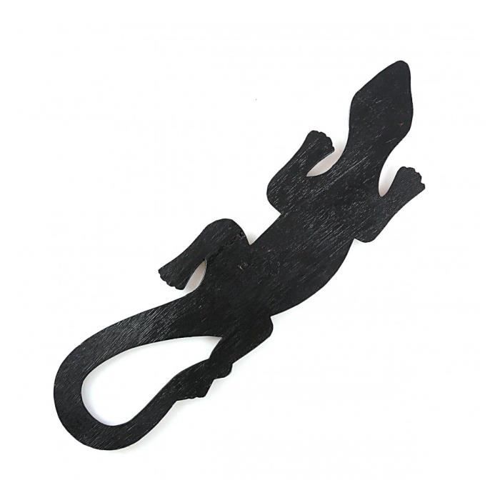 Petites Salamandres Geckos En Bois Pour Décoration De Table - 4 à 10 Cm, Parfait Pour Le Bricolage