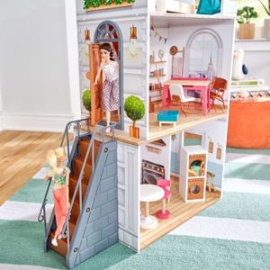 Maison de poupée en bois KidKraft Cdiscount