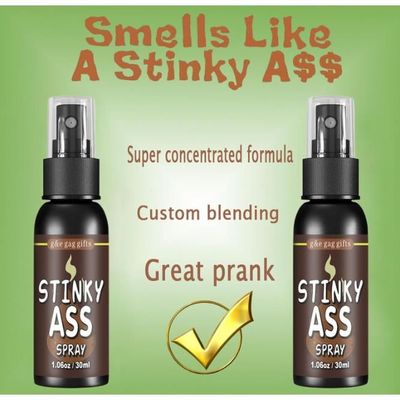 Spray Puant Odeur De Caca – Farce Et Blague – 30 Ml – Effet Longue Durée – Intérieur