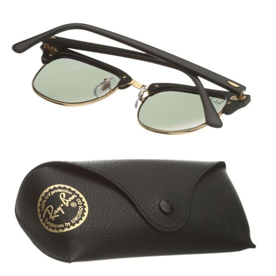 Ray Ban Lunettes De Soleil Clubmaster Classic Polarise Rb3016 Mixte Noir Noir Cdiscount Pret A Porter