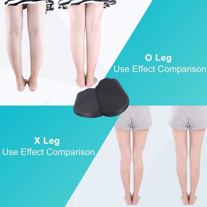 4 PCS Semelles Orthop diques Talon Supinateur pour Jambe de Type