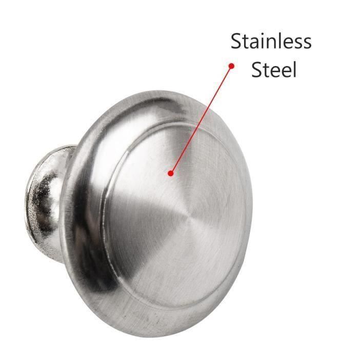 AchNau Lot De 3 Poignées De Porte D'armoire En Forme De Cuillère, Couteau, Fourchette Et Trou Central De 7,6 Cm (noir Mat