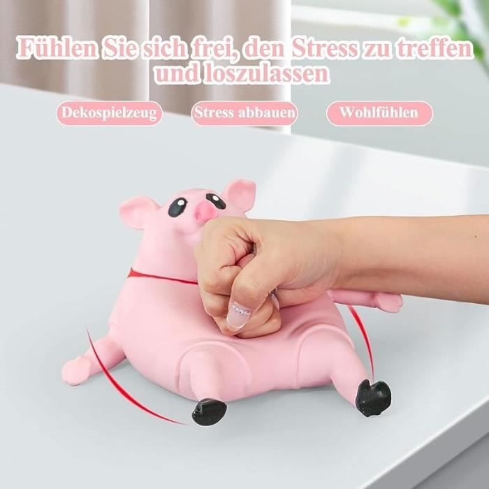 Jouet anti-stress Cochon Rose - Autrement - Grande et Petite Taille - Pour  Adultes - Intérieur - Cdiscount Jeux - Jouets