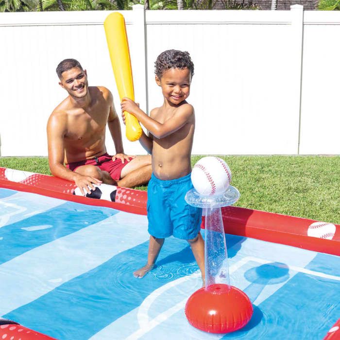 Aire de jeux gonflable piscine pour enfants Multisports - Intex