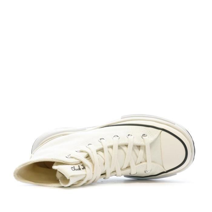 Baskets Femme Converse Run Star Legacy Écru Blanc cassé