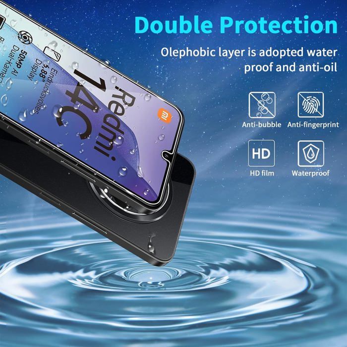 Verre Trempé Xiaomi Redmi Note 14 - Transparent - Foto 11