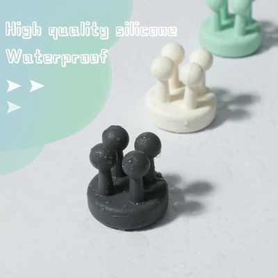 Lot De 6 Crochets En Silicone Auto-adhésifs - Sans Perçage Pour Salle De Bain, Cuisine, Bureau - 7