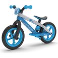 Draisienne BMXIe 02 Bleu - CHILLAFISH - Pour Enfants de 2 à 5 ans - Siège Réglable et Frein à Pieds 2en1-0