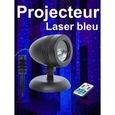 Projecteur laser de Noël bleu avec télécommande-0
