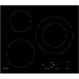Plaque de cuisson induction SAUTER SPI7362B - 7200 Watts - 3 foyers - Noir-0