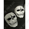 TD® Masque Hommes Crâne Squelette- Masque effrayant pour cosplay- Accessoire de décoration-cosplay tête forme squelette-0