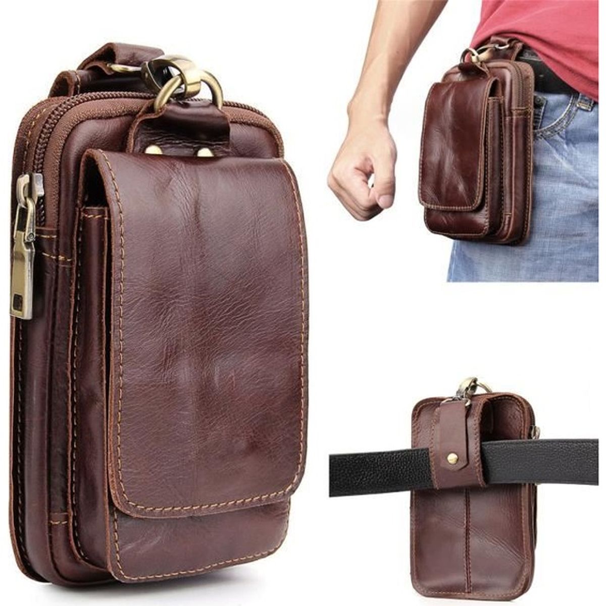 Sac sacoche banane pour homme - Achat / Vente pas cher