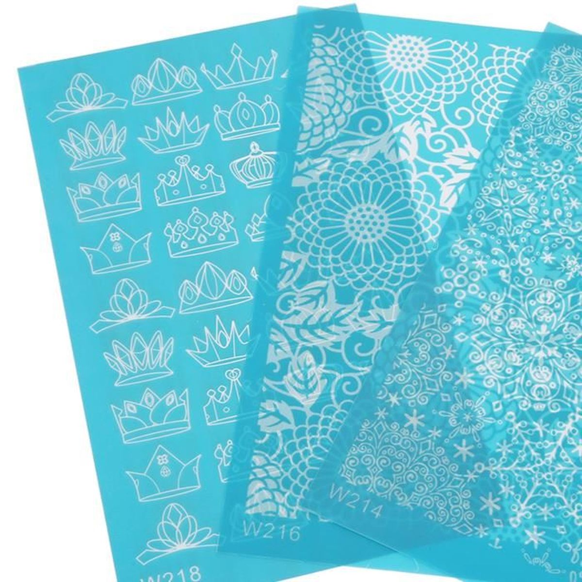 KEOKER Lot De 10 Pochoirs En Soie Florale Pour Argile Polymère – Idéal Bijoux, Boucles D’Oreilles Et Créations DIY