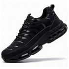 DARMOWADE Chaussures de Sécurité Hommes Basket Securite Embout en Acier Légère Respirantes Lacet Antidérapante Chaussures de Travail