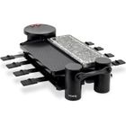 Raclette 4 en 1 - HKOENIG - RP360 - 8 personnes - Revêtement anti adhésif - Rotation 360°