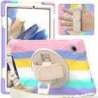 Housse pour Tablette Enfants Samsung Galaxy Tab A8 2022 Housse Galaxy Tab A8 avec Dragonne Bandoulière 10.5" SM-X200-X205-X207 - Ros