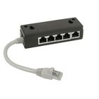 Distributeur ISDN - INLINE - 5x RJ45 Bu - 15cm Câble - Avec résistances de pull-up
